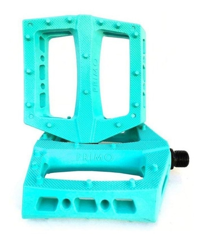 Pedales Bmx Primo Turbo Xl Celeste Teal  Linea Profesional!