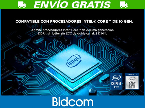 Motherboard Intel Gigabyte Ga B460m H Lga 1200 B460 Hdmi Vga