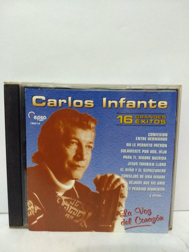 Carlos Infante - 16 Grandes Éxitos - Cd - Vg+