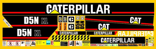 Calcomanias Caterpillar D5n Xl