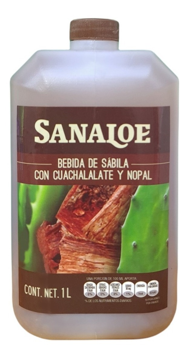 Bebida De Sabila Con Cuachalalate Y Nopal Para Que Sirve Bebida De Sábila Cuachalalate Y Nopal 1lt Sanaloe Gastritis | Meses sin