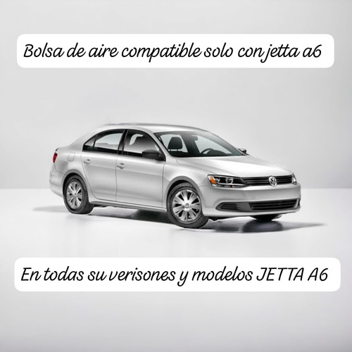 Bolsa De Aire Tablero Copiloto Jetta A6 11 Sin Uso Original (Usado)