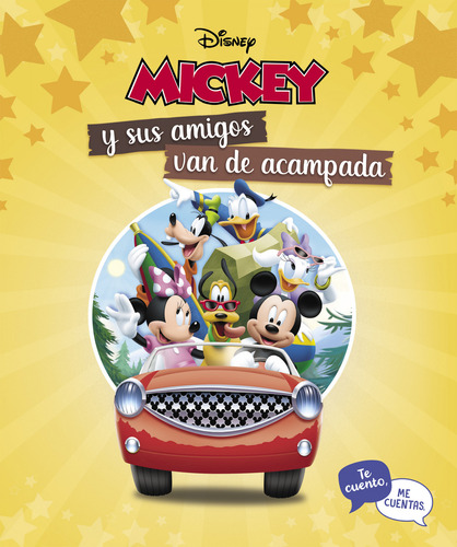 Libro Mickey Y Sus Amigos Van De Acampada Te Cuento Me Cuent