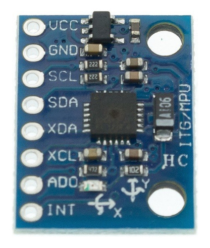 Modulo Gy-521 Mpu-6050 Sensores Giroscópicos Analógicos3ejes