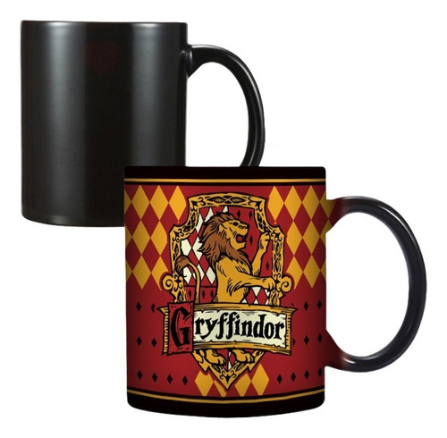 Taza De Cerámica Hogwarts Alta Temperatura Cambio De Color