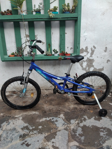 Bici Olmo Reaktor Azul Rod 20 Alum Susp Rueditas Entrenam