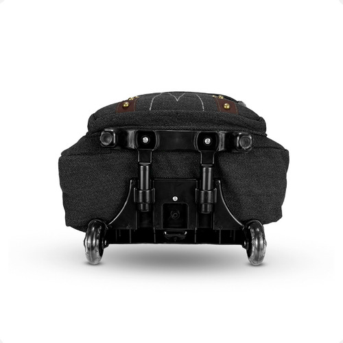 Mochila Rodinha Escolar Dilinx Masculina Lona Resistente