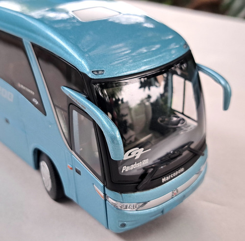 Jr - Marcopolo Bus Paradiso 1200 G7 Metálico 1/42 White Toys