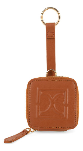 Bolsa Drawstring Cloe Lebenil Mediana Color Marrón
