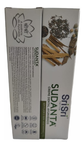 Creme Dental Natural Pasta Dente Vegetariana Para Mau Hálito