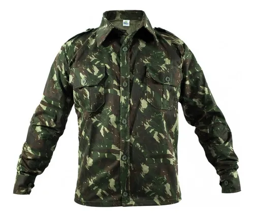 Casaco camuflado sales masculino mercado livre