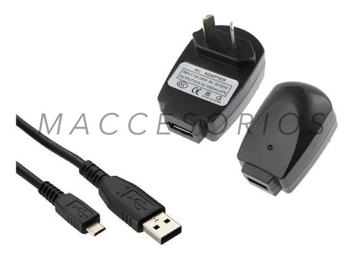 Cargador Usb 5v 2 Amperes + Cable Micro Usb Celular Tablet