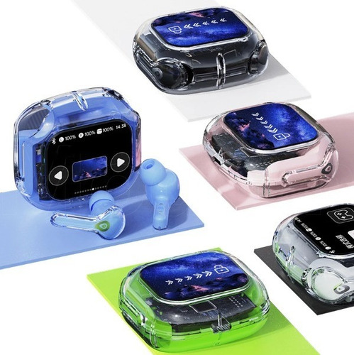 Auriculares Air Max Ultra Pro Cristal - Sonido Premium Negro