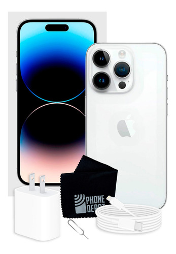 Apple iPhone 14 Pro 1 Tb Plata Sim Físico Con Caja Original (Reacondicionado)