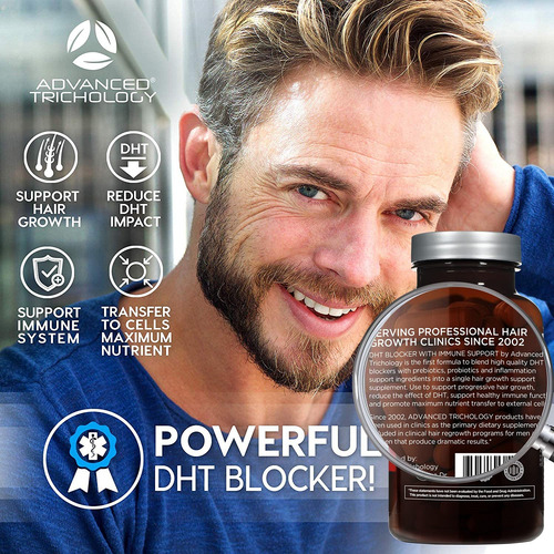 Advanced Trichology Dht Blocker Suplemento Para Cabello