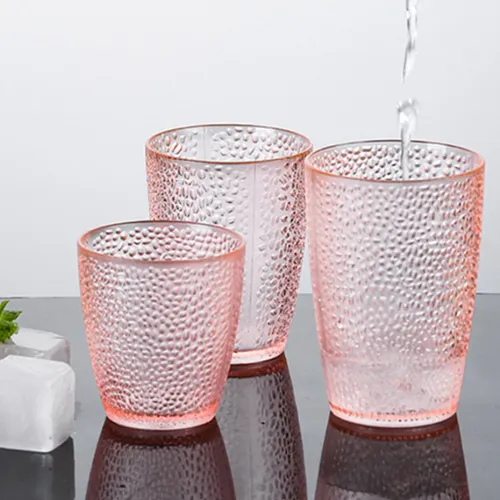 Taza De Agua Acrílica De Color Transparente, 5 Unidades, Taz