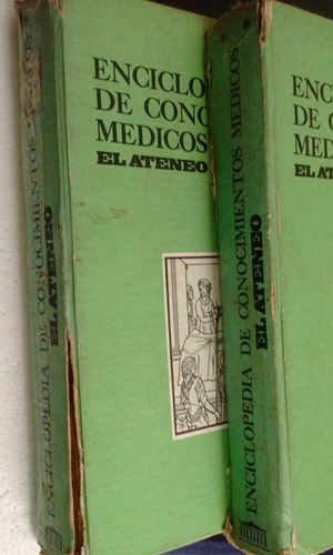 Enciclopedia Conocimientos Médicos Vol 1 Y 2 El Ateneo 1985