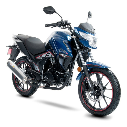 Imagen 1 de 6 de Moto Carabela R6s 200cc Azul Modelo