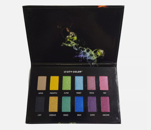 City Color ® Hypnotic Palette 12 Sombras Maquillaje Mujer