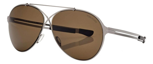 Gafas De Sol Tom Ford Ft 0828 Rocco 14j Lentes Brillantes