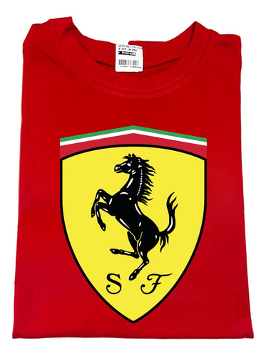 Camiseta Logo Ferrari F1 (formula Uno)