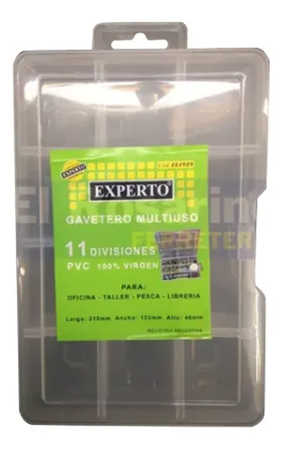 comprar Gavetero Organizador 11 Divisiones Pesca Tornillos Experto