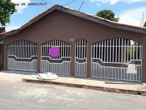 Imagem 1 de 15 de Casa Para Venda Em Várzea Grande, Primavera, 3 Dormitórios, 1 Banheiro, 2 Vagas - 1009_1-2057803