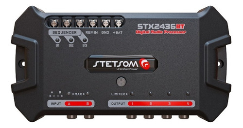 Processador Stx 2436 Bt Audio Stetsom App Lançamento 2022