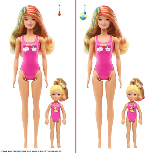 Barbie Juego De Revelación De Color Con Más De 50 Sorpresas, | Envío gratis