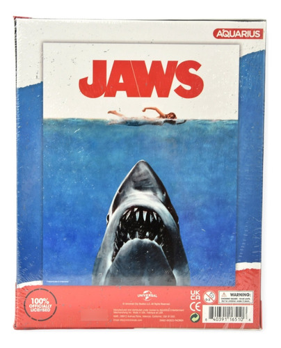 Tiburón Jaws Aquarius Rompecabezas Importado 100% Original