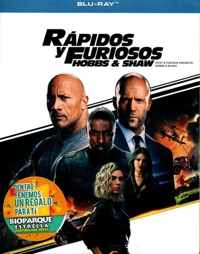 Rápidos Y Furiosos Hobbs & Shaw Película Bluray