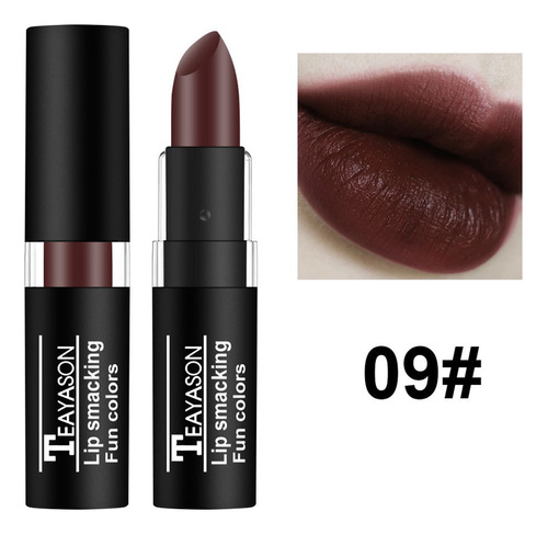 Lápiz Labial Oscuro Blanco Color Nude Para Halloween Creativ