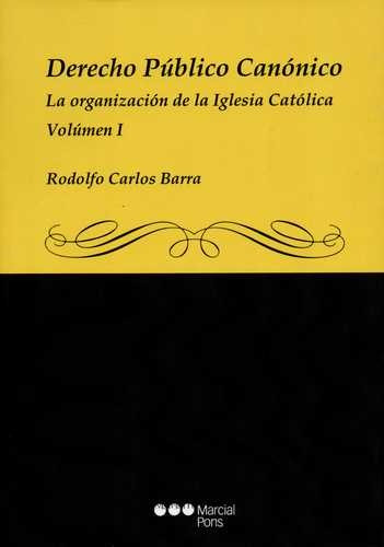 Libro Derecho Público Canónico (volumen I). La Organización