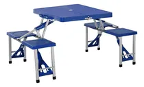 Comprar Mesa Plegable Picnic Campamento Portatil Camping 4 Bancos