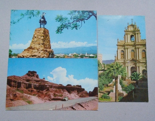 #p Antiguas Postales - Provincia De Salta - Edicolor Años 70