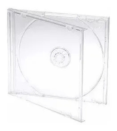 Cajas De Cd's Acrílica Transparentes X 25 Unidades