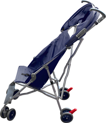 Carro de passeio Mattina Blue Easy Close, cor azul escuro, chassi preto