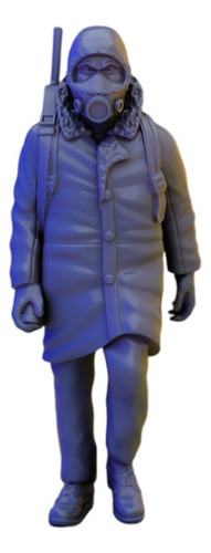 Figura El Eternauta 15cm De Alto + Base Impresión 3d