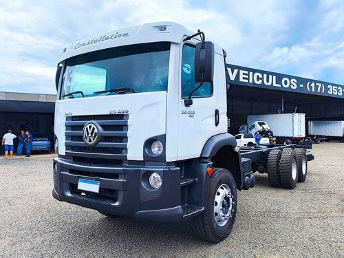 Vw 26280 6x4 2013 Caminhao Tracado No Chassi 8 M