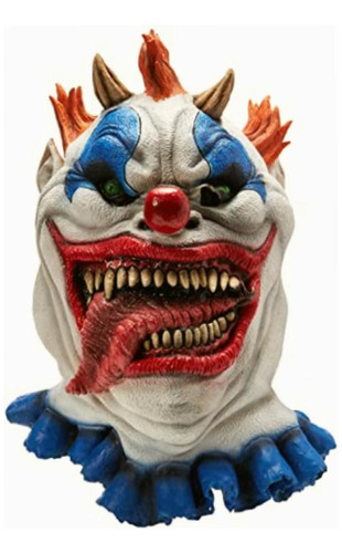 Rubie's Costume Co Foam Latex Mask, Deluxe Fatzo The Clown