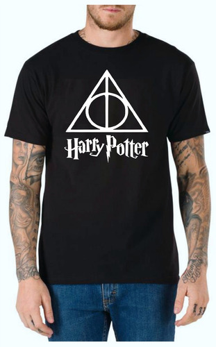 Remera Harry Potter Logo - Series/comic - Full Vinil