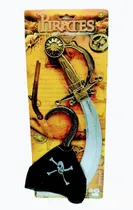 Comprar Espada Con Garfio Pirata Plástico  36x16cm 50794