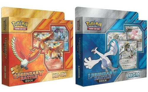 Pokemon Tcg Legendary Battle Deck (ho-oh Y Lugia)