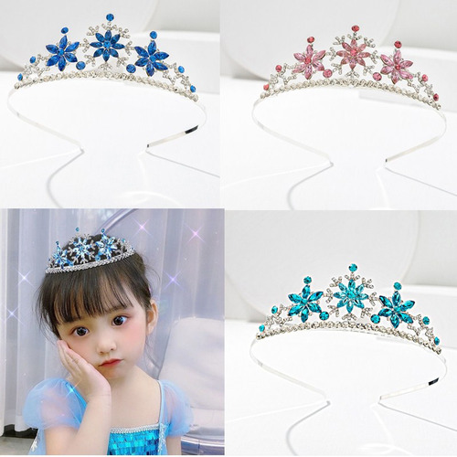 Diadema Infantil De Aleación Galvanizada Con Forma De Corona