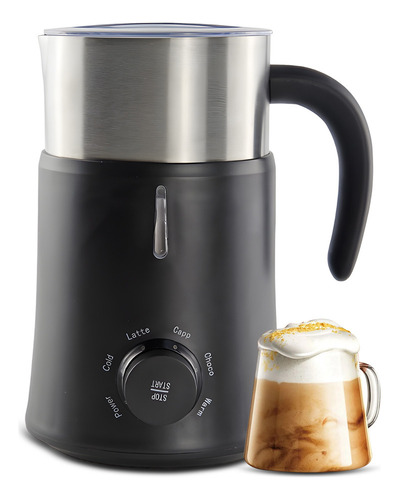 Máquina De Espuma Quente E Fria Com Batedor De Leite Elétric