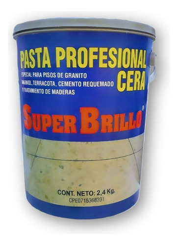 Cera Pasta (super Brillo) Caja De Galon 2.4 Kg