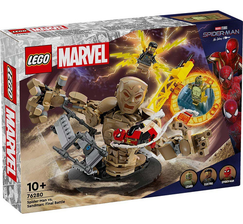Lego Spiderman Vs. Sandman: Batalla Final Super Heroes 76280