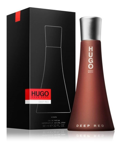 Imagen 1 de 3 de Perfume Dama Hugo Boss Deep Red 90 Ml Edp Original Usa
