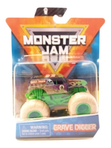 Monster Jam Vehículo Grave Digger Spin Master 58701