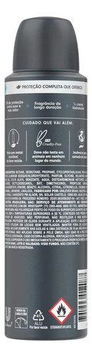 Kit 3 Desod Aerossol Dove Men Care Cuidado Total 150ml